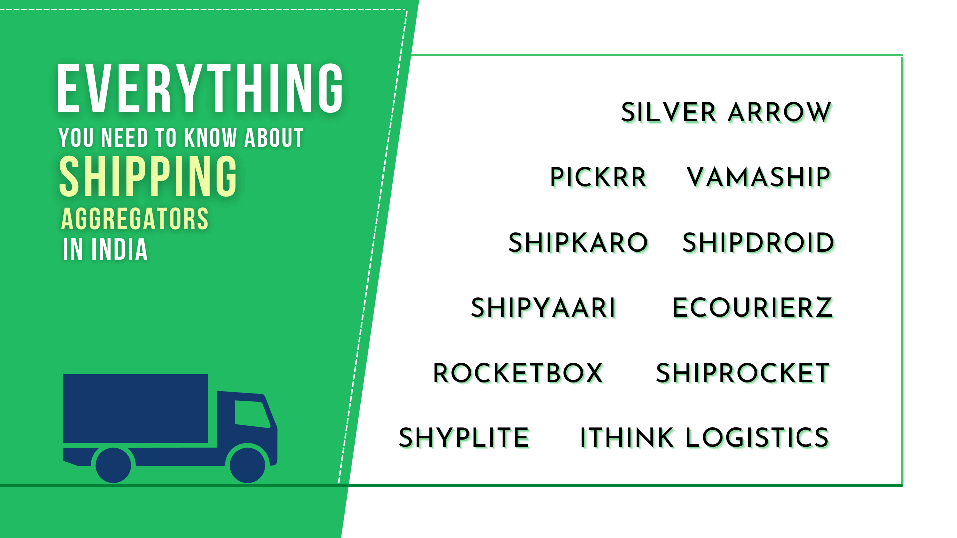 Top 10 Best Shipping Aggregator in India [2021 List]